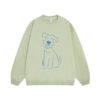 Puppy Print Fashion Sweatshirt